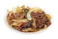 Mongolian Beef Royalty Free Stock Photo