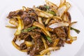 Mongolian Beef Royalty Free Stock Photo