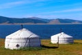 Mongolian gers at Black Lake