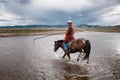 Mongolian herder