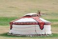 Mongolian jurt Royalty Free Stock Photo