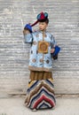 Mongolian man in traditional outfit Royalty Free Stock Photo