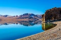 Mongolian natural landscape with beautiful mountain Royalty Free Stock Photo