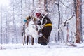 Mongolian Reindeer in Taica Bioecology at Khovsgol, Mongolia