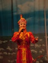 Mongolian song and dance performances Royalty Free Stock Photo