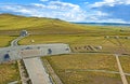 Mongolian steppe Royalty Free Stock Photo