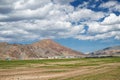 Mongolian Tsagaannuur settlement