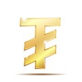 Mongolian tugrik currency symbol