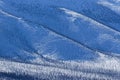 Mongolian winter landscape of mountains Royalty Free Stock Photo
