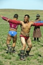 Mongolian wrestlers