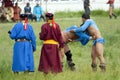 Mongolian Wrestling Match