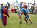 Mongolian Wrestling Match