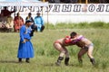 Mongolian Wrestling Match