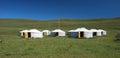 Mongolian yurts