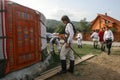 Mongolian yurts