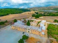 Moni Arkadiou monastery at Greek island Crete Royalty Free Stock Photo