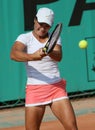 Monica NICULESCU (ROU) at Roland Garros 2010 Royalty Free Stock Photo