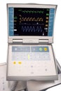 Monitor with intraaortic balloon counterpulsator