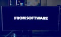 monitor logo From Software software house producer of video games, famous for Dark Souls, Elden Ring and Sekiro