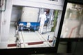 Monitoring nuclear reprocessing at Chernobyl Royalty Free Stock Photo