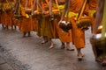 Monk Alms Giving Procession