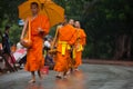 Monk Alms Giving Procession
