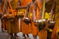 Monk Alms Giving Procession