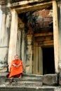 Monk at Angkor Wat