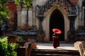 Monk in Bagan, Myanmar