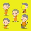 Monk cartoon
