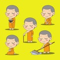 Monk cartoon