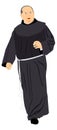 Monk, catholic priest . Royalty Free Stock Photo