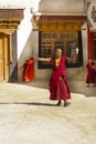 Monk Dancing and Praying in Lamayuru, ladakh