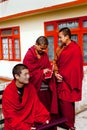 Monk at Do Drul Chorten Stupa