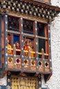 Monk ritual in Trashigang dzong - Bhutan