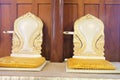Monk seat in Thailand