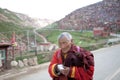 Monk in the Seda buddhish college