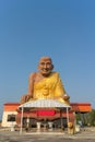 Monk statue for Luang Pu Thuat Royalty Free Stock Photo