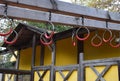 Monkey bar rings playground equipment
