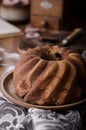 Monkey bread with chocolate, food photography Royalty Free Stock Photo