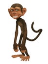 Monkey cartoon 3d