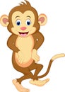 Monkey cartoon dancing