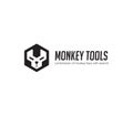 Monkey face inside the wrench. Vector Illustration Royalty Free Stock Photo