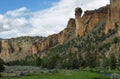 Monkey face, Smith Rock Park Royalty Free Stock Photo