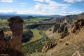 Monkey face, Smith Rock Park Royalty Free Stock Photo