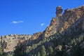 Monkey Face, Smith Rock State Park - Terrebonne, Oregon Royalty Free Stock Photo