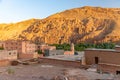 Monkey fingers or fingers of God or feet of God or brain of the Atlas in the Gorge of Dades. Morocco Royalty Free Stock Photo