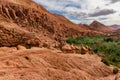 Monkey fingers, rock formation in the Dades Valley, Atlas Mountains, Morocco, Africa Royalty Free Stock Photo