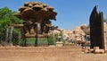 Monkey fountain and entrance to the bridge of time, Sun City, South Africa