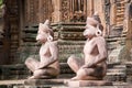 Monkey Guardian statues, Angkor